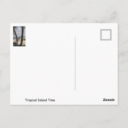 "Ocean Breeze" Postkarte (Rückseite)