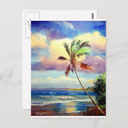 Ocean Breeze Postkarte (Vorne/Hinten)