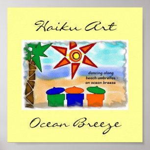 Ocean Breeze Print Poster