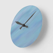 Ocean Breeze Runde Wanduhr (Winkel)