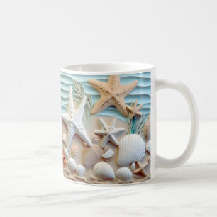 Ocean Breeze Seashell Tasse