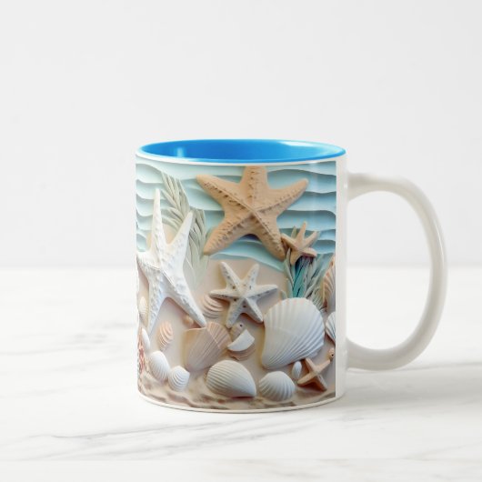 Ocean Breeze Seashell Tasse (Rechts)