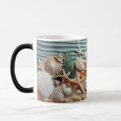 Ocean Breeze Seashell Tasse (Links)