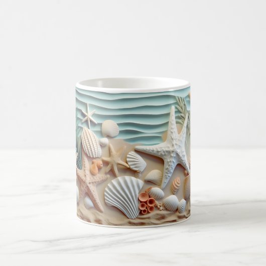 Ocean Breeze Seashell Tasse (Mittel)