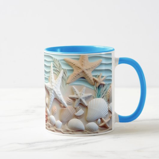 Ocean Breeze Seashell Tasse (Rechts)
