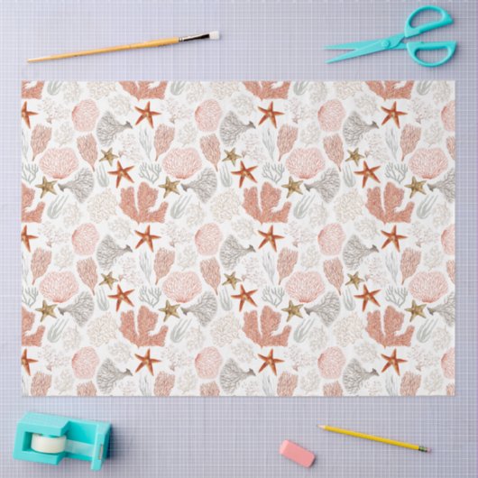 Ocean Breeze Series Design 3 Seidenpapier (Basteln)