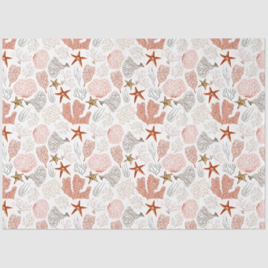 Ocean Breeze Series Design 3 Seidenpapier (Vorderseite)