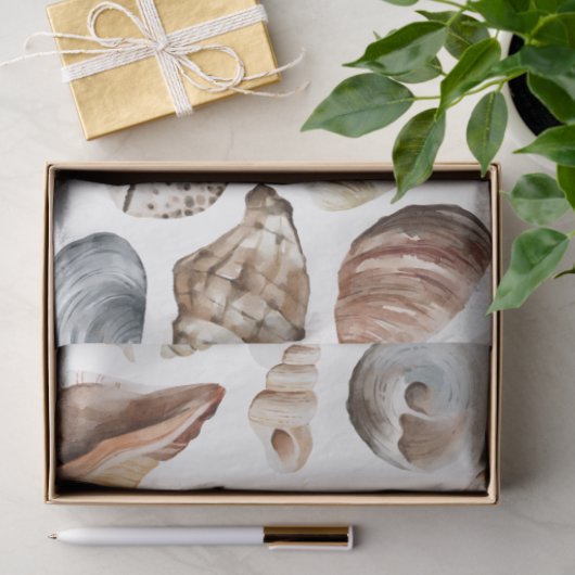 Ocean Breeze Series Design 4 Seidenpapier (Geschenk)