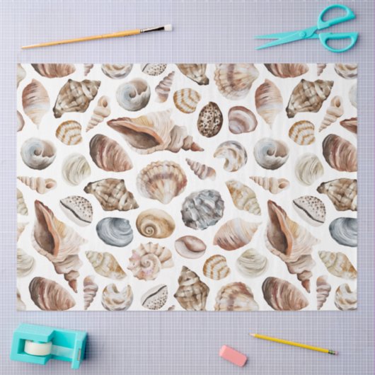 Ocean Breeze Series Design 4 Seidenpapier (Basteln)