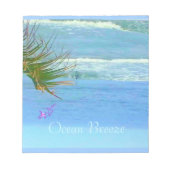 Ocean Breeze Small Notepad Notizblock (Vorderseite)