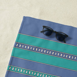 Ocean Breeze Stripes Strandtuch