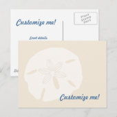 Ocean Breeze Theme Postkarte (Vorne/Hinten)