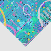 Ocean Bubbles: Maximalist Art Seidenpapier (Detail)