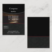 Ocean Business Card Visitenkarte (Vorne/Hinten)