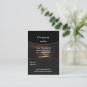Ocean Business Card Visitenkarte (Stehend Vorderseite)
