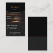 Ocean Business Card Visitenkarte (Vorne/Hinten)