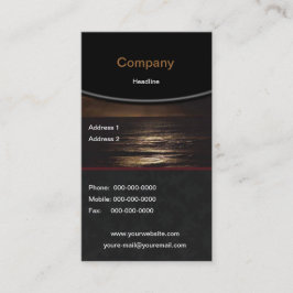 Ocean Business Card Visitenkarte