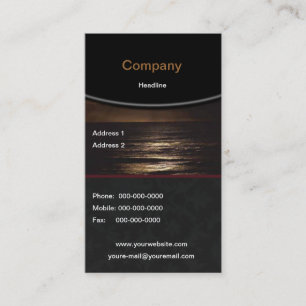 Ocean Business Card Visitenkarte