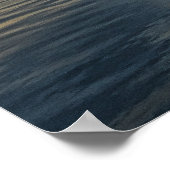 Ocean California Poster (Ecke)