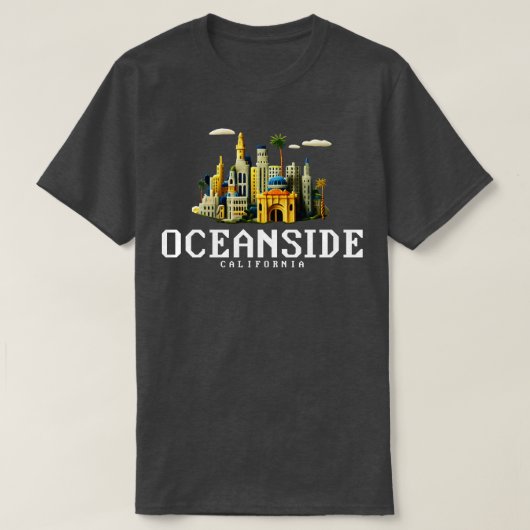 Ocean California T-Shirt (Design vorne)