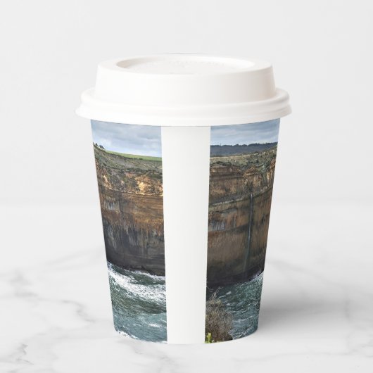 Ocean Carved Wonders Pappbecher (Links)