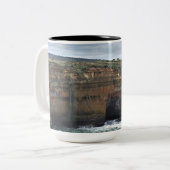 Ocean Carved Wonders Zweifarbige Tasse (Vorderseite Links)