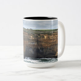 Ocean Carved Wonders Zweifarbige Tasse