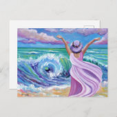 Ocean Celebration Postcard Postkarte (Vorne/Hinten)