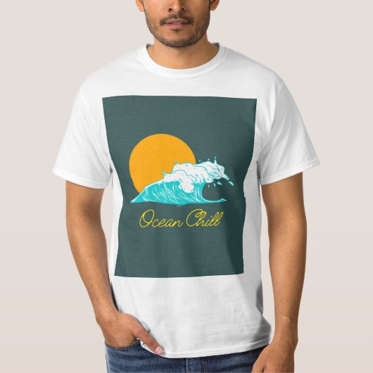 Ocean Chill Vibes T-Shirt (Vorderseite)