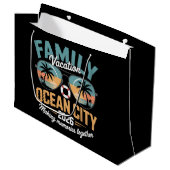Ocean City Beach Große Geschenktüte (Vorderseite Schrägansicht)