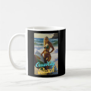 Ocean City Beach Maryland Parasdise Schöne Kaffeetasse