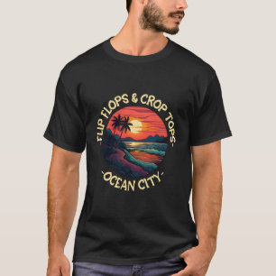 Ocean City Beach Redewendungen T-Shirt