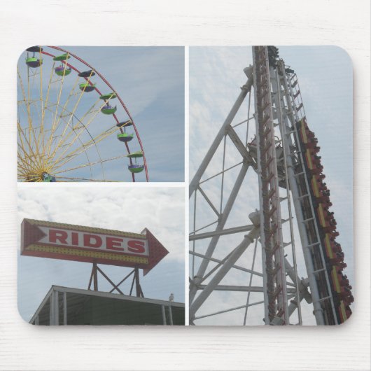 Ocean City Boardwalk - Reiten Mousepad (Vorne)