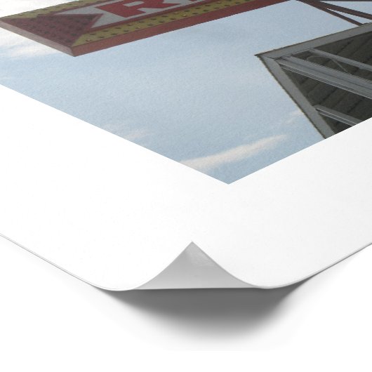 Ocean City Boardwalk - Reiten Poster (Ecke)