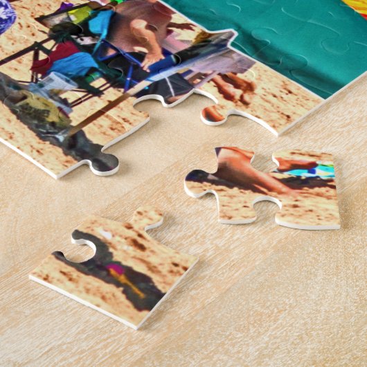 Ocean City Crowded Beach Puzzle (Seite)