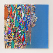 Ocean City Crowded Beach Puzzle (Horizontal)