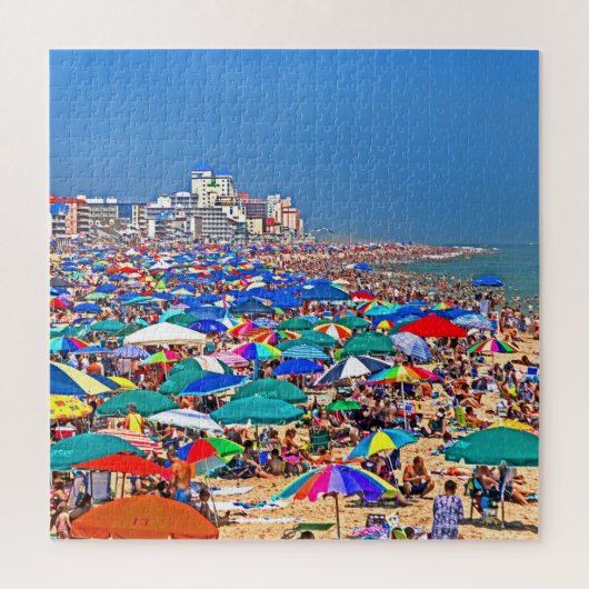 Ocean City Crowded Beach Puzzle (Vertikal)