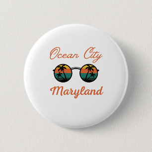 Ocean City Maryland Button