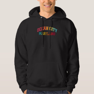 Ocean City Maryland Color Hoodie