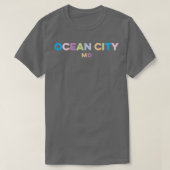 Ocean City Maryland Colorful Vacation Pullover (Design vorne)