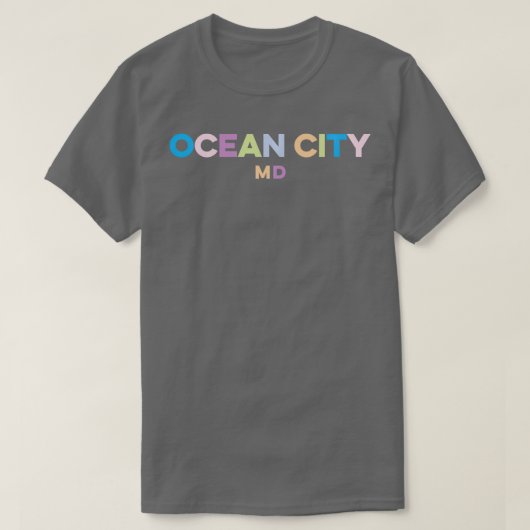 Ocean City Maryland Colorful Vacation Pullover (Design vorne)