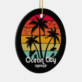 Ocean City, Maryland Keramik Ornament (Rechts)