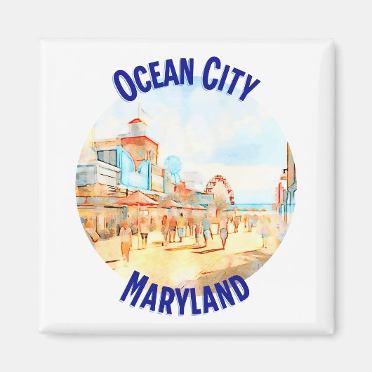 Ocean City, Maryland Magnet (Vorne)