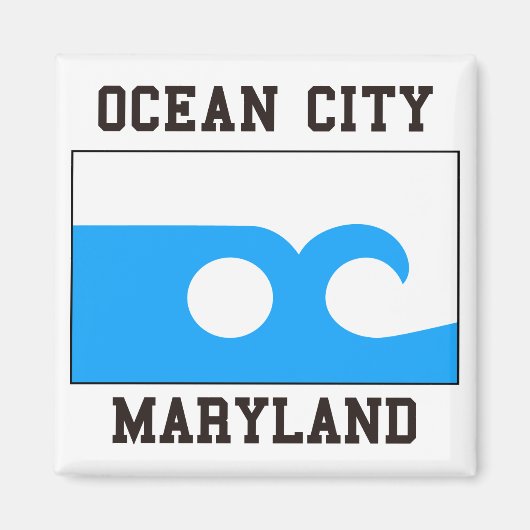 Ocean City Maryland Magnet (Vorne)