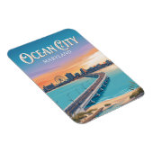 Ocean City Maryland Magnet (Rechte Seite)