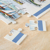 Ocean City, Maryland Vintag Map Puzzle (Seite)