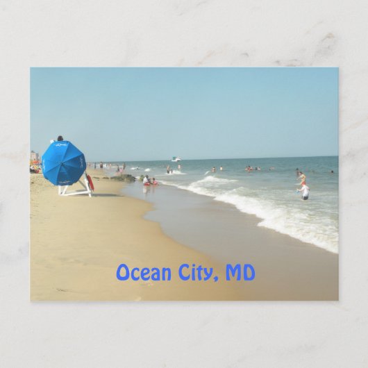 Ocean City, MD Postcard Postkarte (Vorderseite)