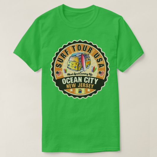 Ocean City New Jersey 2 T-Shirt (Design vorne)