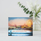 Ocean City, New Jersey Boardwalk bei Sunset Postkarte (Stehend Vorderseite)