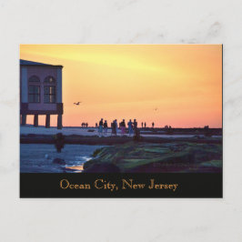 Ocean City, New Jersey Music Pier Postcard Ankündigungspostkarte